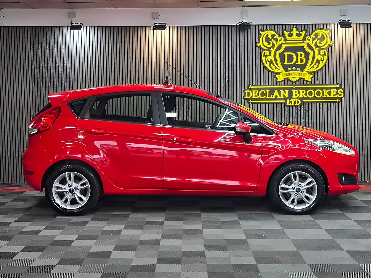 Used 2017 Ford Fiesta Zetec Red - Interior and Exterior details 2
