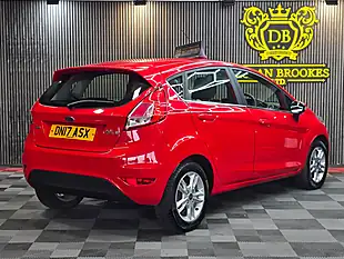Used 2017 Ford Fiesta Zetec Red - Interior and Exterior details 3