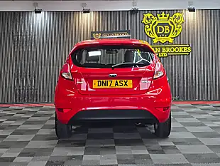 Used 2017 Ford Fiesta Zetec Red - Interior and Exterior details 4
