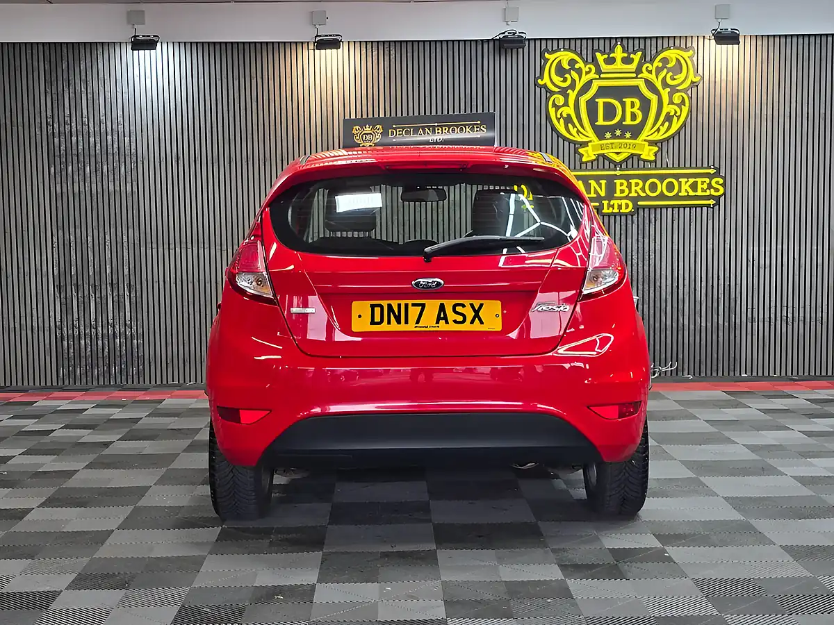 Used 2017 Ford Fiesta Zetec Red - Interior and Exterior details 4