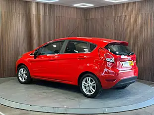 Used 2017 Ford Fiesta Zetec Red - Interior and Exterior details 4