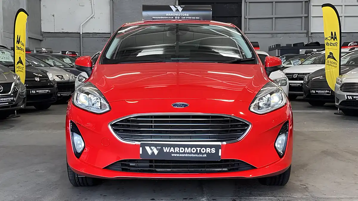 Used 2017 Ford Fiesta Zetec Red Red - Interior and Exterior details 3