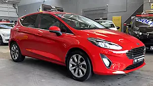 Used 2017 Ford Fiesta Zetec Red Red - Interior and Exterior details 4
