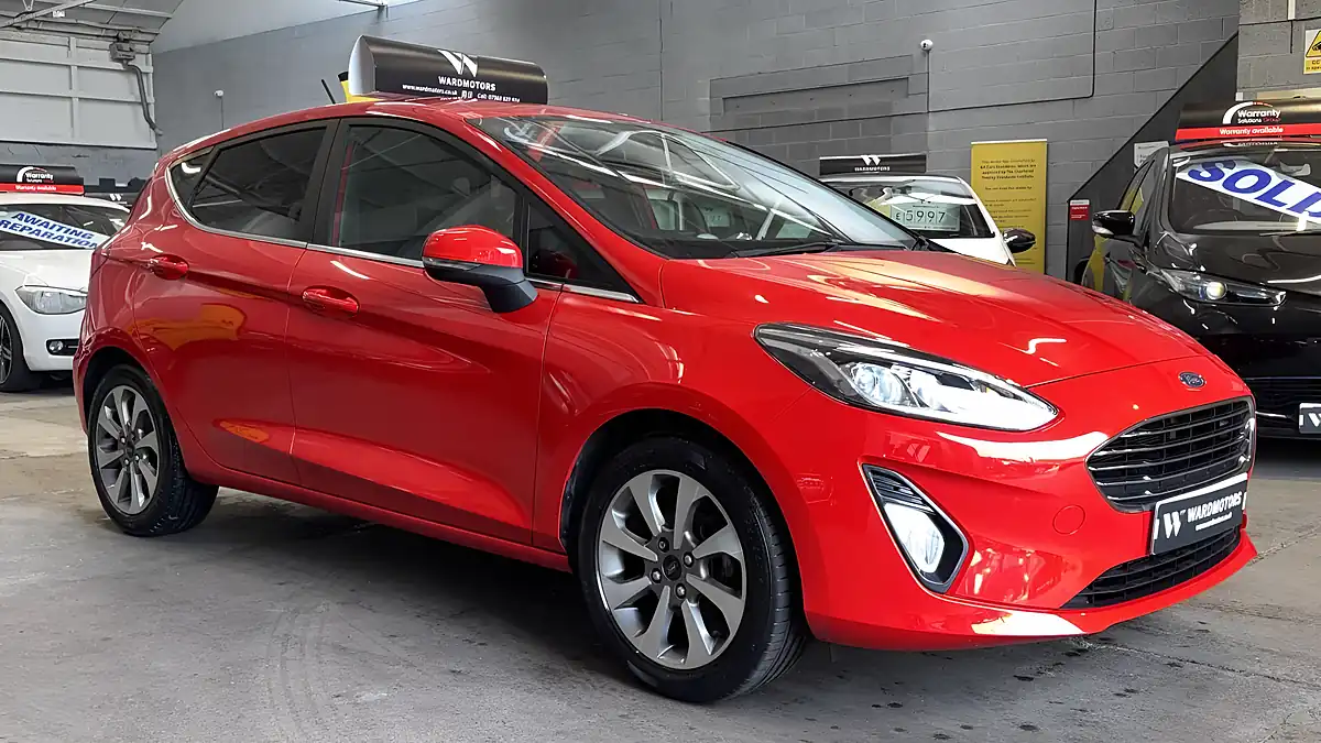 Used 2017 Ford Fiesta Zetec Red Red - Interior and Exterior details 4