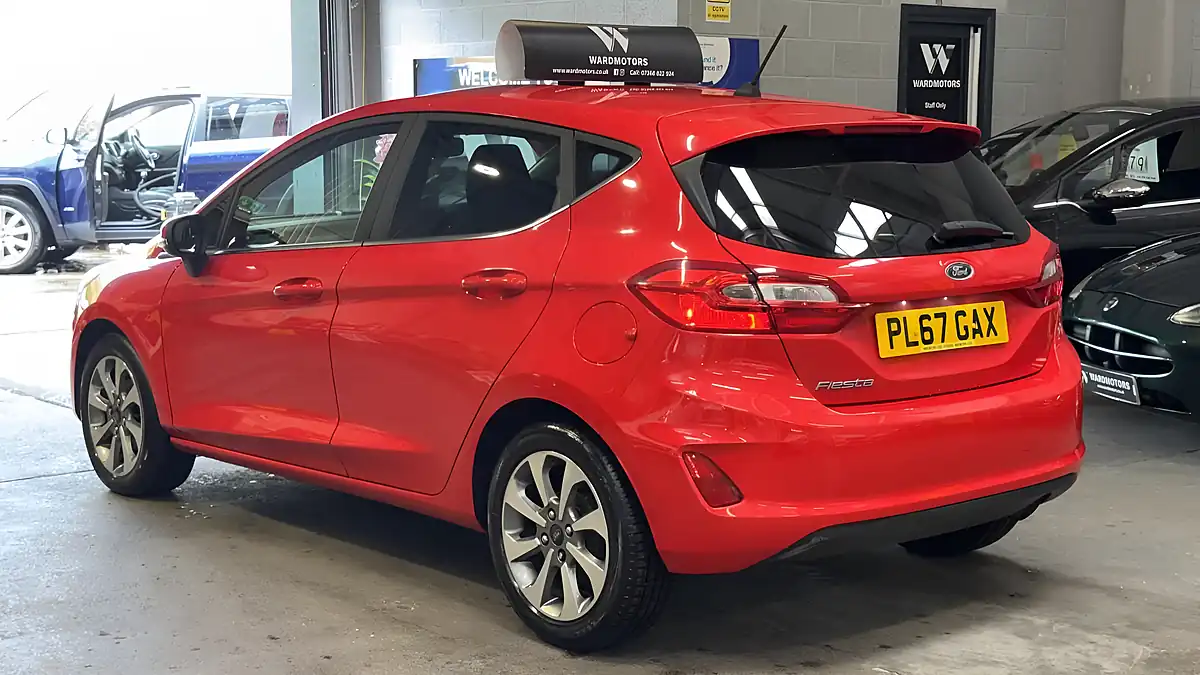 Used 2017 Ford Fiesta Zetec Red Red - Interior and Exterior details 7