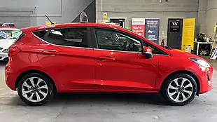 Used 2017 Ford Fiesta Zetec Red Red - Interior and Exterior details 8