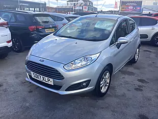 Used 2017 Ford Fiesta Zetec Silver - Interior and Exterior details 2