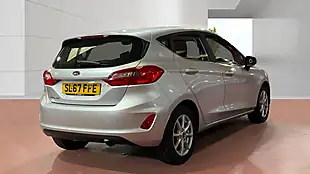Used 2017 Ford Fiesta Zetec Silver - Interior and Exterior details 4