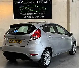 Used 2017 Ford Fiesta Zetec Silver - Interior and Exterior details 3