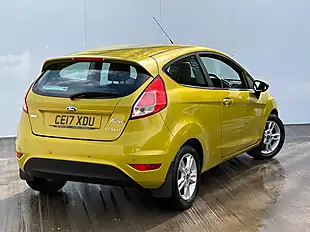Used 2017 Ford Fiesta Zetec T Yellow - Interior and Exterior details 12