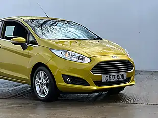 Used 2017 Ford Fiesta Zetec T Yellow - Interior and Exterior details 4