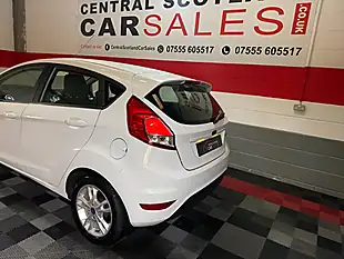 Used 2017 Ford Fiesta Zetec White - Interior and Exterior details 10