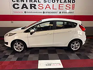 Used 2017 Ford Fiesta Zetec White - Interior and Exterior details 4