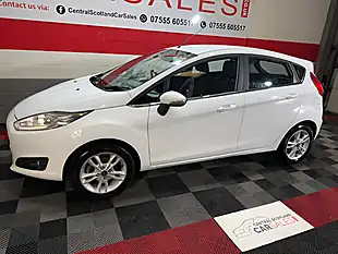 Used 2017 Ford Fiesta Zetec White - Interior and Exterior details 7