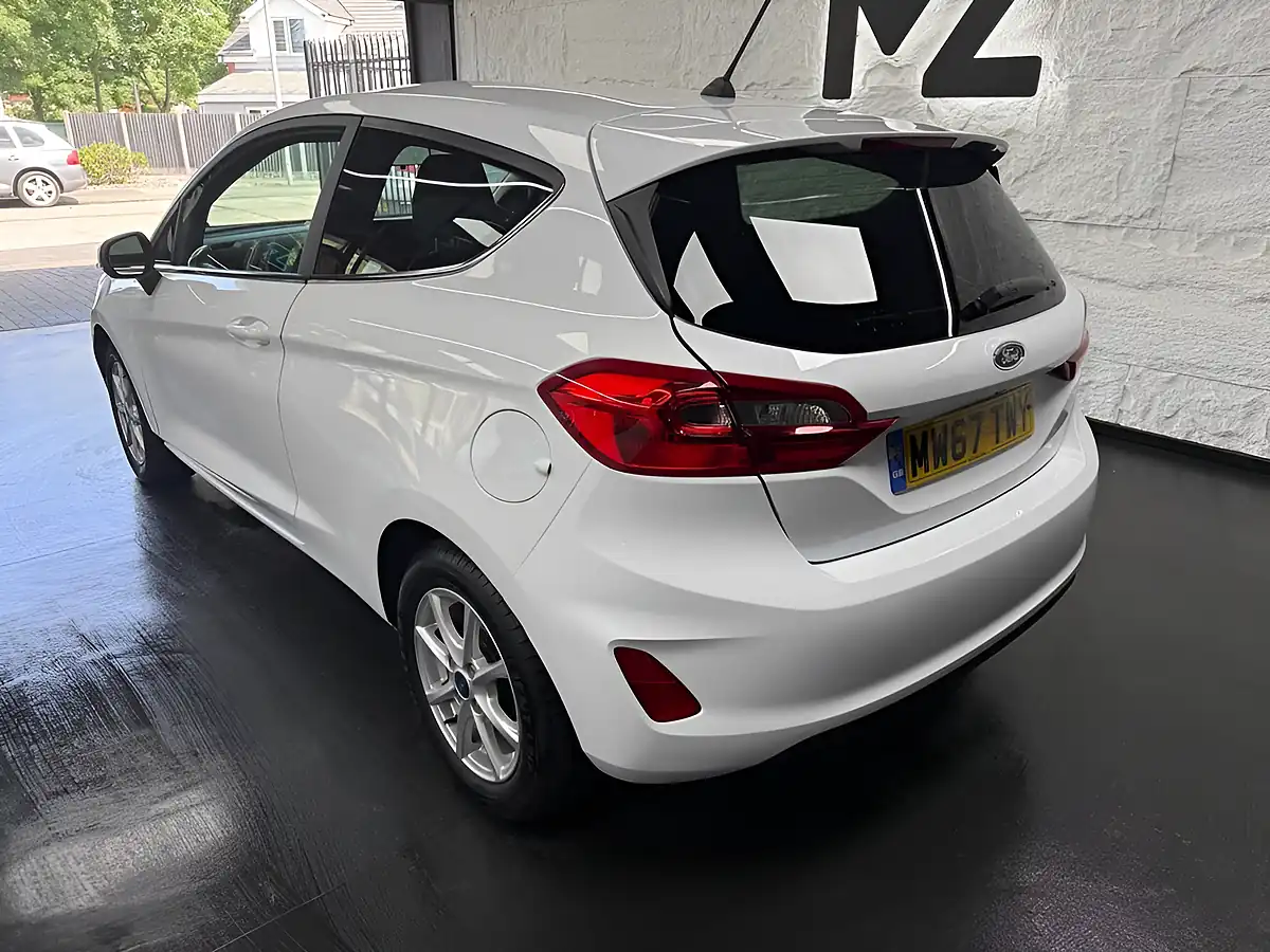 Used 2017 Ford Fiesta Zetec White - Interior and Exterior details 14
