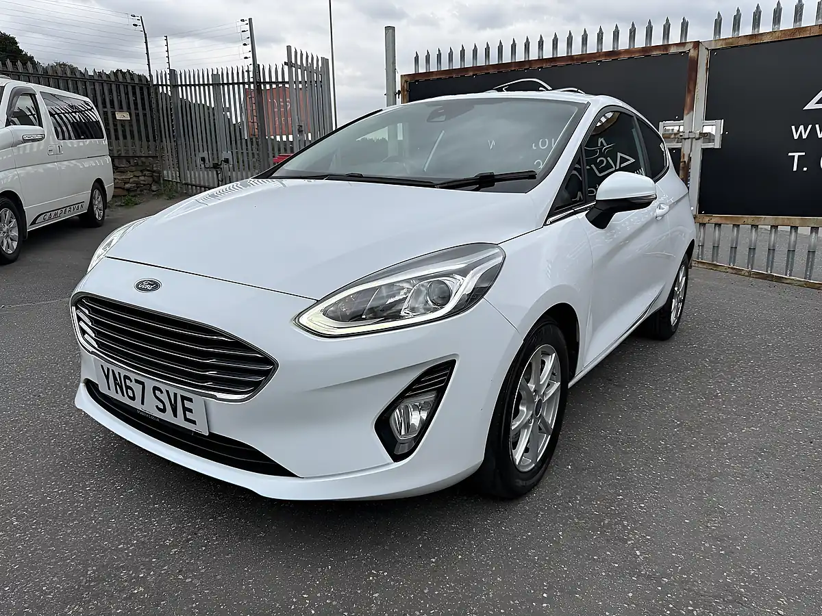 Used 2017 Ford Fiesta Zetec White - Interior and Exterior details 4