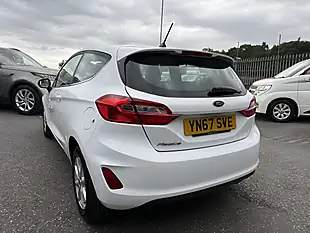 Used 2017 Ford Fiesta Zetec White - Interior and Exterior details 8