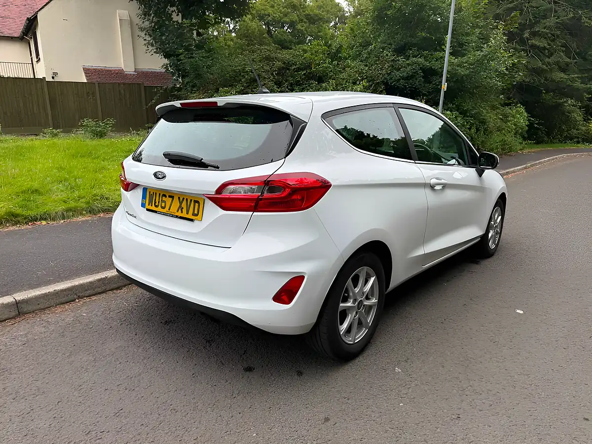 Used 2017 Ford Fiesta Zetec White - Interior and Exterior details 3