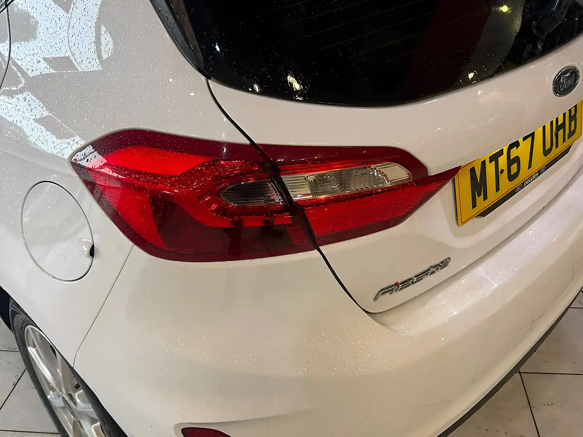 Used 2017 Ford Fiesta Zetec White - Interior and Exterior details 10