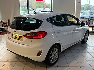 Used 2017 Ford Fiesta Zetec White - Interior and Exterior details 11