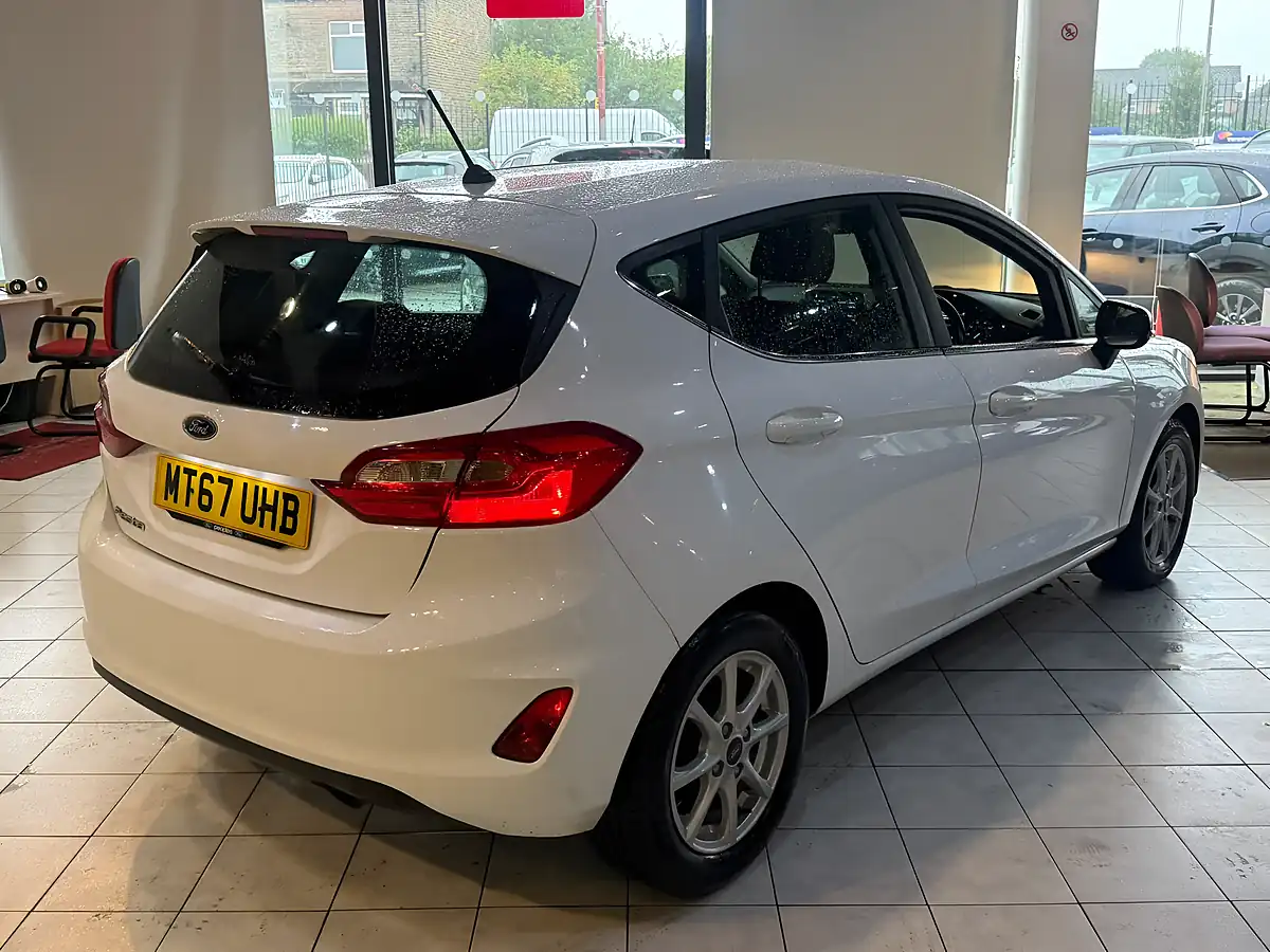 Used 2017 Ford Fiesta Zetec White - Interior and Exterior details 11