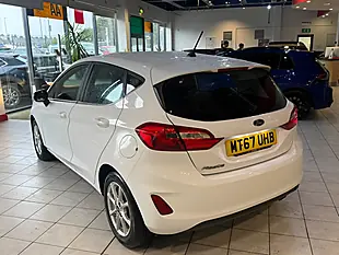 Used 2017 Ford Fiesta Zetec White - Interior and Exterior details 7