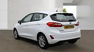 Used 2017 Ford Fiesta Zetec White - Interior and Exterior details 3