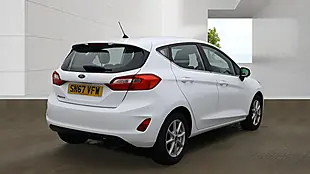 Used 2017 Ford Fiesta Zetec White - Interior and Exterior details 4