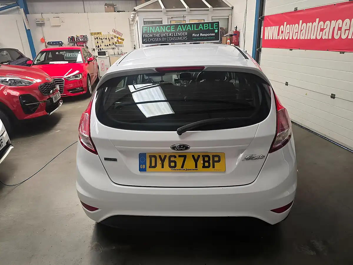 Used 2017 Ford Fiesta Zetec White - Interior and Exterior details 4