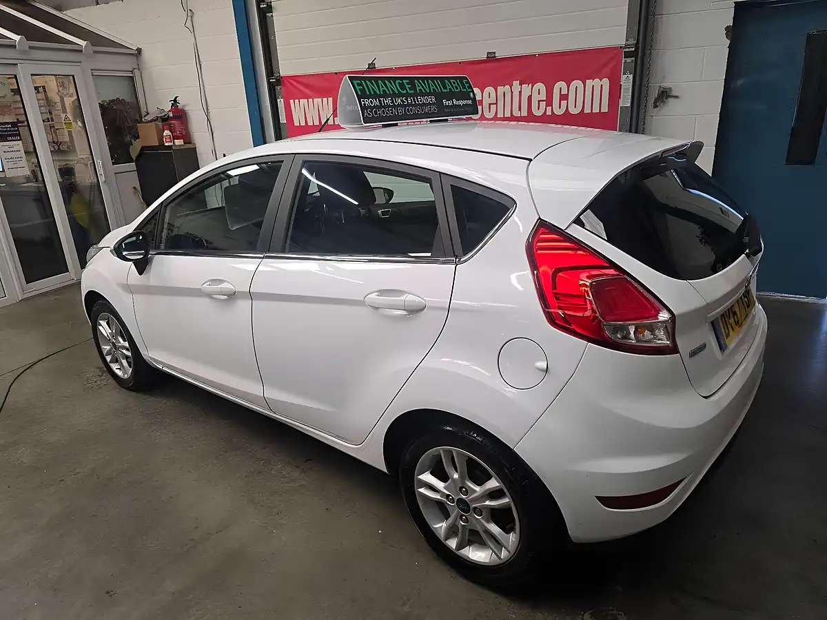 Used 2017 Ford Fiesta Zetec White - Interior and Exterior details 6