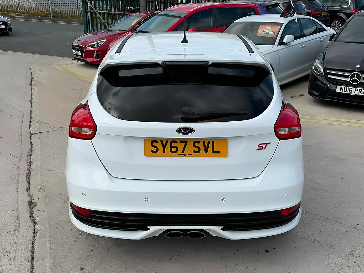 Used 2017 Ford Focus ST-2 White - Interior and Exterior details 9