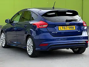 Used 2017 Ford Focus ST-Line Blue - Interior and Exterior details 5
