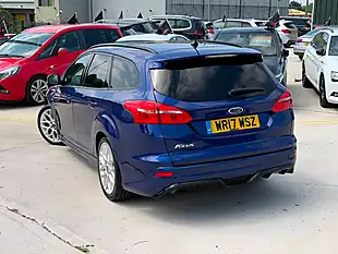 Used 2017 Ford Focus ST-Line Blue - Interior and Exterior details 5