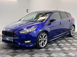 Used 2017 Ford Focus ST-Line Deep Impact Blue - Interior and Exterior details 14