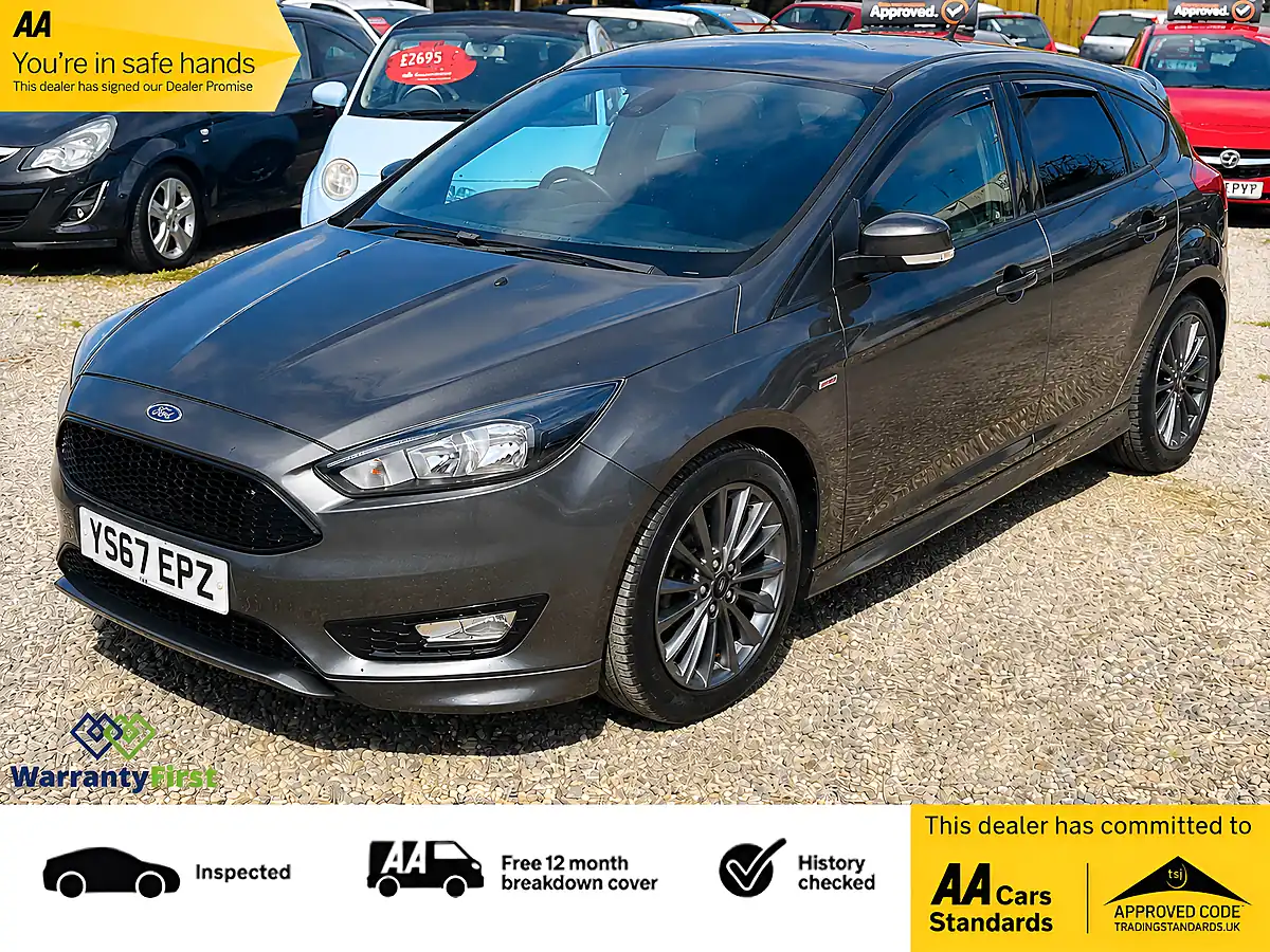 Used 2017 Ford Focus ST-Line Grey - Front View