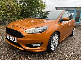 Used 2017 Ford Focus ST-Line Orange - Interior and Exterior details 2