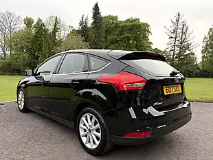 Used 2017 Ford Focus Titanium Black - Interior and Exterior details 6