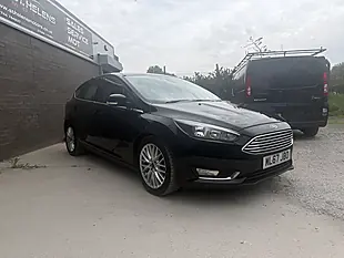 Used 2017 Ford Focus Titanium Black - Interior and Exterior details 2