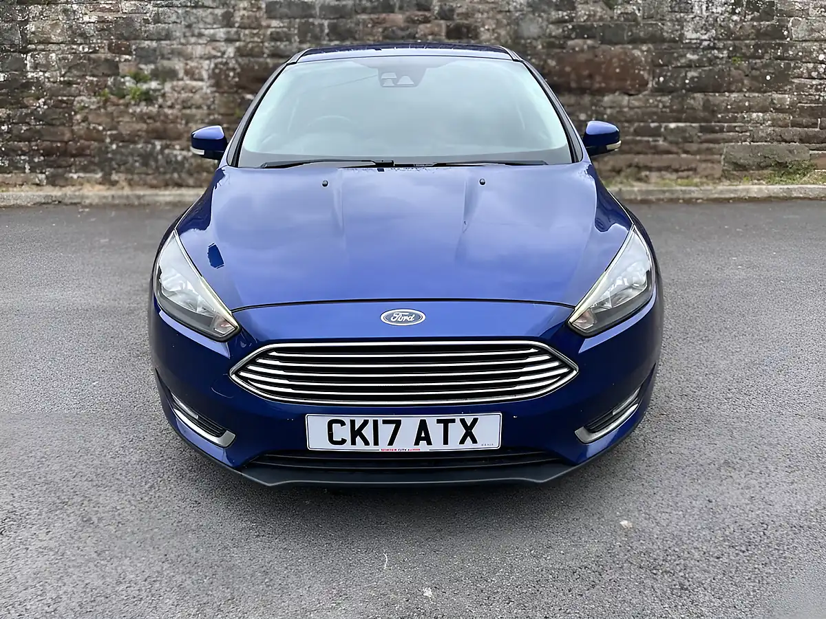 Used 2017 Ford Focus Titanium Blue - Interior and Exterior details 2