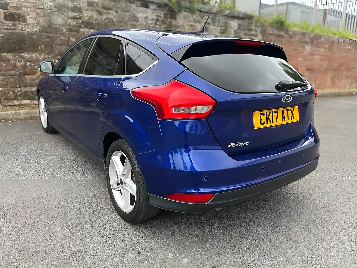 Used 2017 Ford Focus Titanium Blue - Interior and Exterior details 5