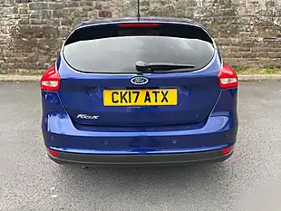 Used 2017 Ford Focus Titanium Blue - Interior and Exterior details 6