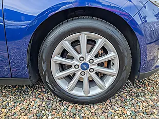 Used 2017 Ford Focus Titanium Blue - Interior and Exterior details 14