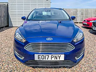 Used 2017 Ford Focus Titanium Blue - Interior and Exterior details 2