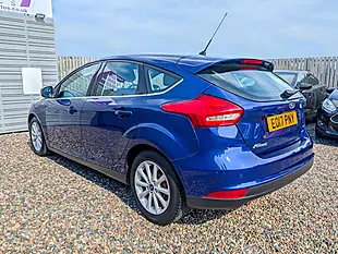 Used 2017 Ford Focus Titanium Blue - Interior and Exterior details 3