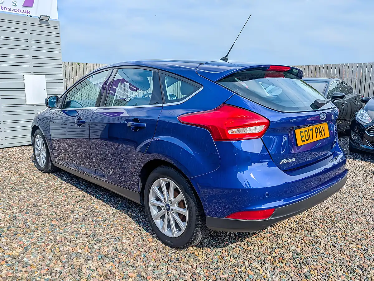 Used 2017 Ford Focus Titanium Blue - Interior and Exterior details 3