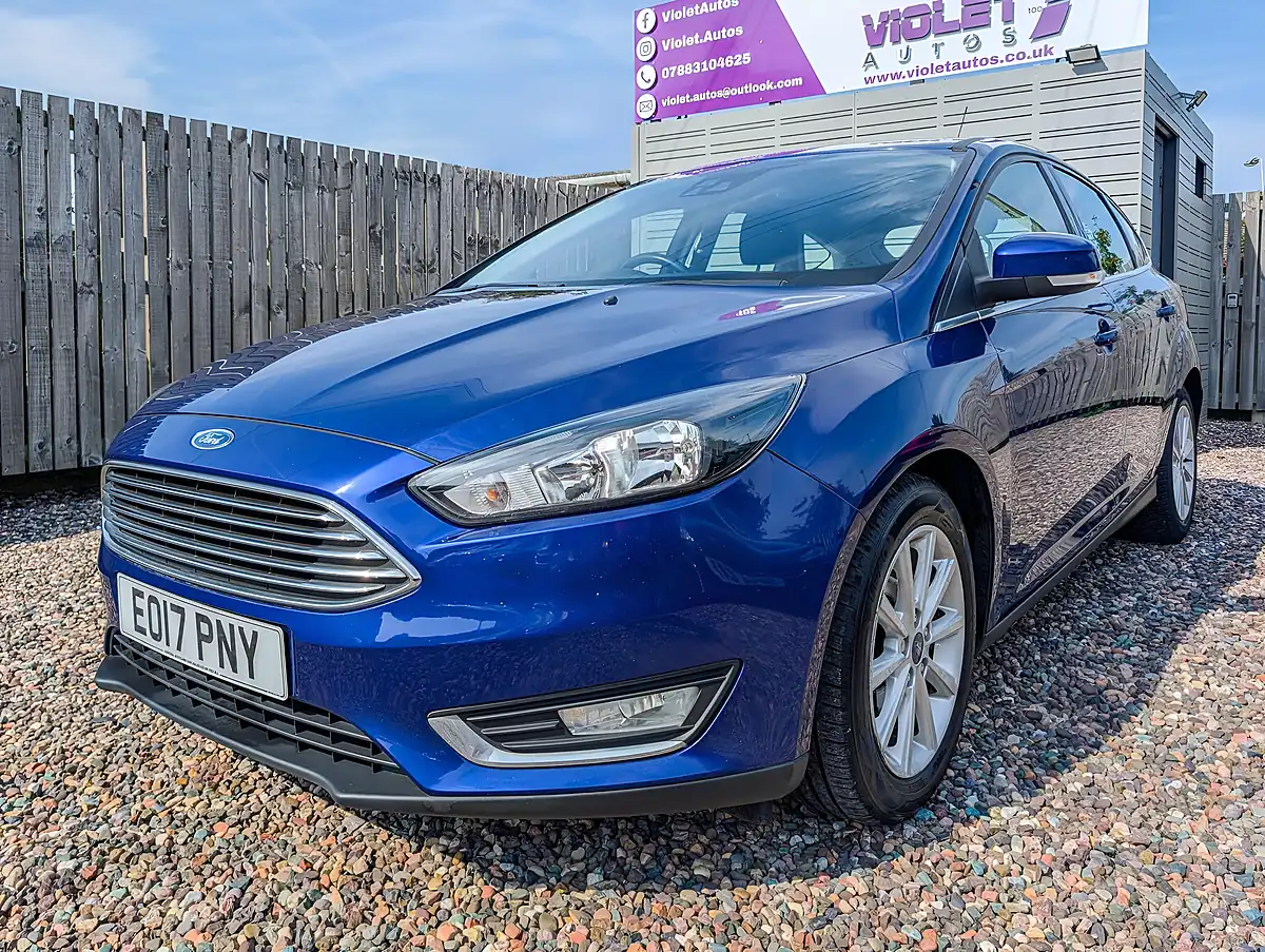 Used 2017 Ford Focus Titanium Blue - Interior and Exterior details 6