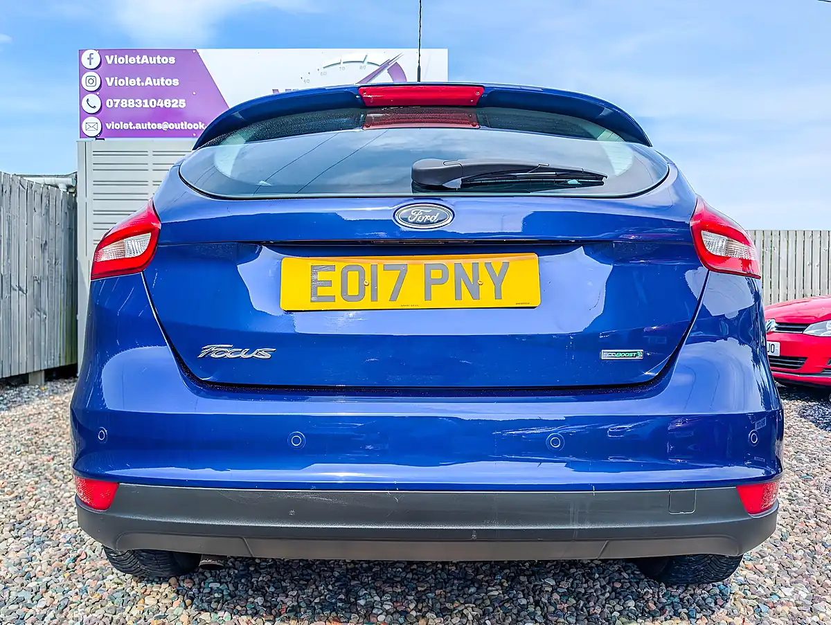 Used 2017 Ford Focus Titanium Blue - Interior and Exterior details 8