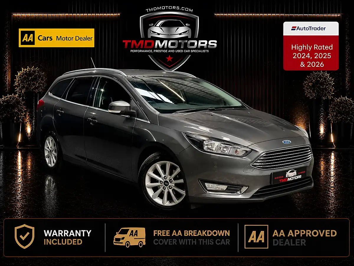 Used 2017 Ford Focus Titanium Grey - Front View