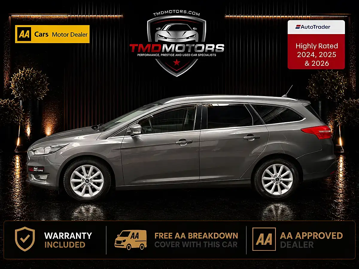 Used 2017 Ford Focus Titanium Grey - Interior and Exterior details 7