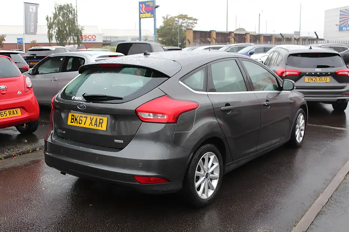 Used 2017 Ford Focus Titanium Grey - Interior and Exterior details 2